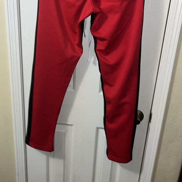 Red Urban Stripe Track Pants (Medium) - Picture 5 of 5